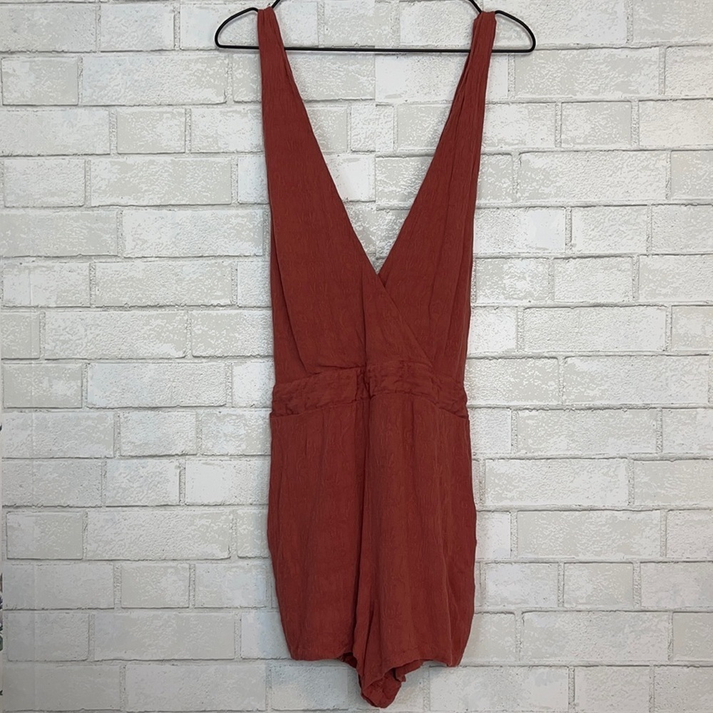 Free People Woven Jacquard Romper 12